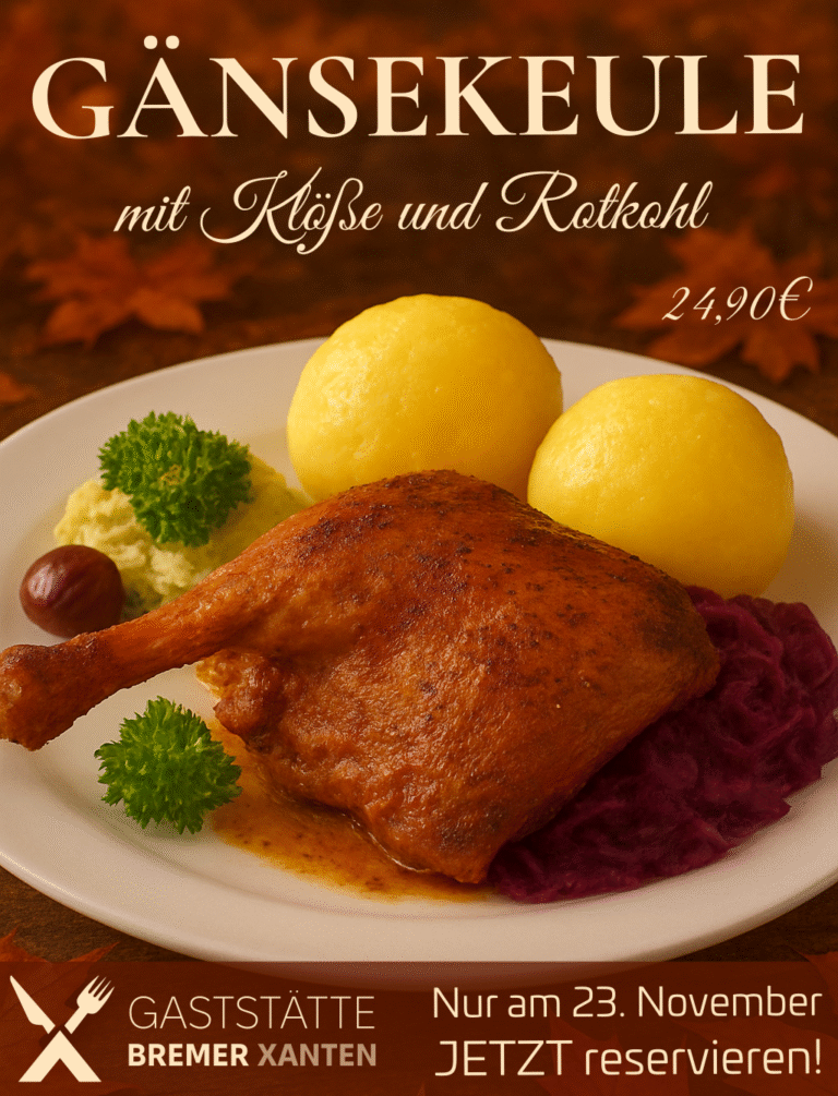 Gänsekeule in Xanten